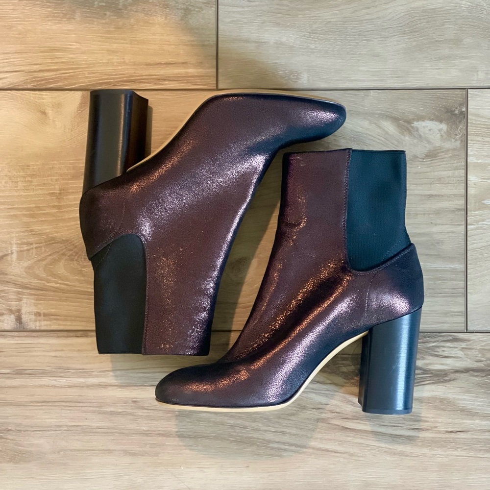 New Rag & Bone Agnes Metallic Copper Boot 39.5 EU